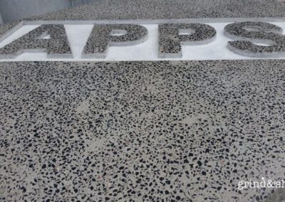 Grinding Exposed Stone Finish